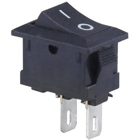 Resim Tk 91 Ic-120 Yükseltici Anahtarı 2 Pin Siyah 3amper - 250volt 