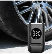 Resim Geeksen Taşınabilir Hava Kompresörü Mini Lastik Şişirme Makinesi 4000mah 