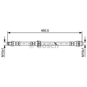 Resim FREN HORTUMU ARKA BMW X5 E70 F15 F85 E71 E72 F16 F86 