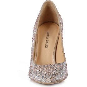 Resim Sofia Baldi SOFİA PUDRA SÜET Kadın Stiletto & Abiye 