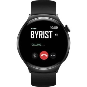 Resim Haino Teko Rw-34 Kavisli Curved Amoled Ekran 46MM 3 Kordon Watch 4 Akıllı Saat - Siyah 