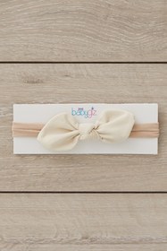 Resim Babygiz El Yapımı Yumuşak stil ince bağlamalı Doğal Pamuklu Penye Bebek Çocuk Kız Bandana Kırmızı Beyaz 2'li 