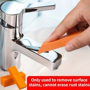 Resim Mucize Kireç ve Pas Silici - Banyo Camı, Mutfak Tencereleri ve Daha Fazlası için Güvenli Kauçuk Temizleme Aracı - Zahmetsiz Ev Temizliği, 1 adet 