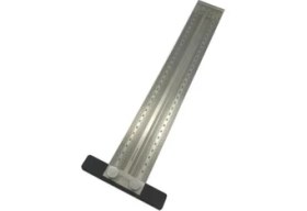 Resim Rox Wood 0090 Hassas Işaretleme Şablon Paslanmaz T Cetvel 300 mm 