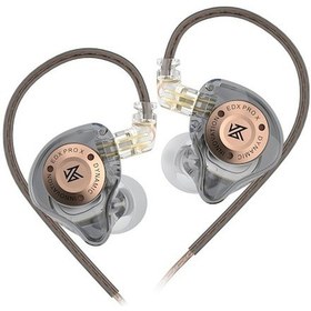 Resim Kz Edx Pro X Kulak İçi Sahne Kulaklığı: Çift Manyetik Devre Dinamik Birim, Ergo Konfor, Oksijensiz Bakır Kablolu, Gri Miksiz Edx Pro X EDX Pro X 