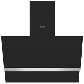 Resim Simfer 3500 + 8738 2'li Cam Ankastre Set Siyah 