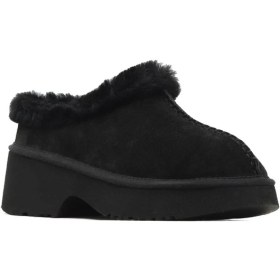 Resim Bueno Shoes Siyah Süet Kadın Az Topuklu Terlik 05AG700 05AG700 