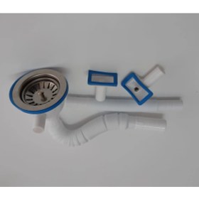 Resim Best Taşmalı Çöpmak Evye Sifon ( Ister Alttan Ister Üstten Damlalık Aparatlı ) 