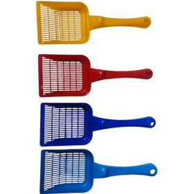 Resim Kedi Uzun Ömürlü Dayanıklı Plastik Ergonomik Geniş Delikli Hijyenik Topaklanan Pratik Evcil Hayvan 