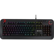 Resim Gamepower Starscream 60M Rgb Mavi Switch 60 Milyon Ingilizce Q USB Suya Dayanıklı Optik Mekanik Gaming Klavye 