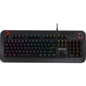 Resim Gamepower Starscream 60M Rgb Mavi Switch 60 Milyon Ingilizce Q USB Suya Dayanıklı Optik Mekanik Gaming Klavye 