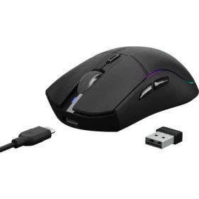 Resim Gamdias Gamdıas Hades M3, Rgb Aydınlatma, 2.4ghz ve Bluetooth Kablosuz, 7 Tuşlu, Şarj Edilebilir, Type-C, Gaming Mouse, 10.000 Dpı, Siyah 