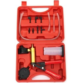 Resim Moveevo El Tipi Vakum Pompası Test Seti - Fren Sıvısı Değiştirme Ve Boşaltma Aracı, Metal Kolu İle El İşlemli Vakum Süpürgesi 