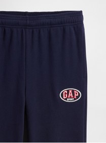 Resim GAP Erkek Çocuk Lacivert VintageSoft Terry Sport Logo Jogger Eşofman Altı 