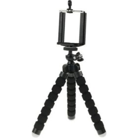 Resim Mini Ahtapot Tripod 16cm Pratik Telefon Tutucu 