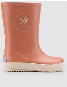 Resim Igor Splash Dk Erkek Çocuk Su Geçirmez Yağmur Kar Çizmesi W10292 Taba - Bej Bej - Taba 