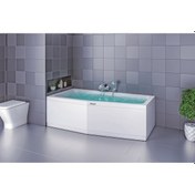 Resim Shower Penta Beşgen Özel Küvet 60x80x170 