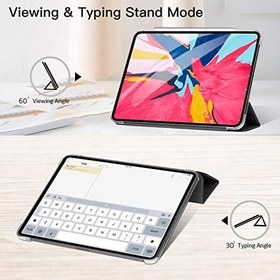 Resim Microsonic Apple iPad Pro 12.9'' 2018 (A1876-A2014-A1895-A1983) için Kılıf Smart Case ve arka Kapak Mavi [iPad Pro 12.9 2018 ile Uyumlu Kılıf - Mavi] 