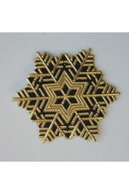 Resim Armada Ütüyle Yapışabilen Simli Kartanesi Hotfix ( 4,5 cm * 4,5 cm ) 