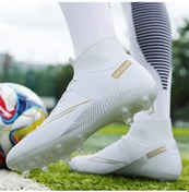 Resim Snapbuy Xinghe Shop Yetişkin Futbol Antrenman Ayakkabısı Beyaz 