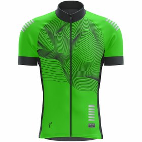 Resim Freysport Neon Green Bisiklet Forması 