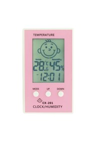 Resim Weather Forecast Çocuklar için İç Mekan Termometre ve Nem Ölçer Saatli thr103 