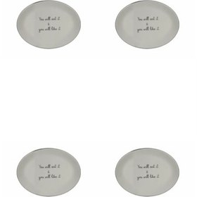 Resim Porland Hope Kayık Tabak 28 cm 4'lü 04LFH000467 Renkli 
