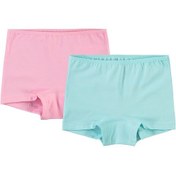 Resim Civil Girls Kız Çocuk 2'li Boxer Set 2-10 Yaş Pembe-mint D2334202523w1 Mint - Pembe 