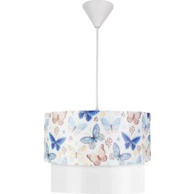 Resim Art&Gift Çocuk Pasta Şeklinde Sarkıt Kelebekler Desenli Yatak Odası Çocuk Odası Genç Odası Hol Avize 