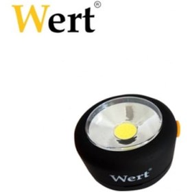 Resim Wert 2614 Mini Pilli Mıknatıslı Çalışma Lambası 3W Cob Led N11.13397 Çok Renkli 