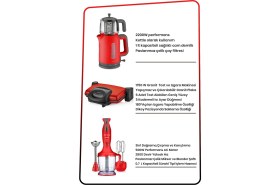 Resim Goldmaster Açelya Çeyiz Seti Gm7705 Kırmızı 