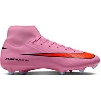 Resim Nike Mercurial Superfly 10 Acad FG/MG Krampon Fq1456-600 Sentetik Malzemeden Erkek Çocuk İçin Pembe 