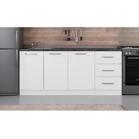 Resim Minar 190 Cm Mutfak Dolabı Beyaz 190-B1-Alt Modül 