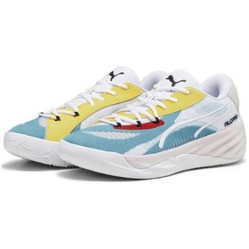 Resim Puma All-pro Nitro Erkek Basketbol Ayakkabısı 37907906 Beyaz 001 