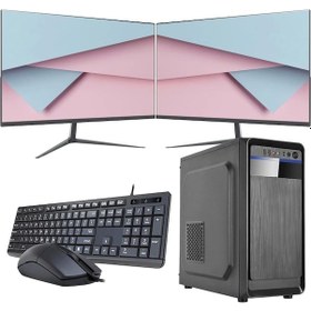 Resim Rowork RKT660959 i7-14700 16 GB 480 GB SSD Çift 24" Free Dos Masaüstü Bilgisayar 