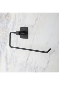Resim River World Paslanmaz Metal Kendiliğinden Yapışkanlı Siyah Renk Havluluk Rulo 