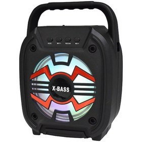 Resim 6.5 İnç Dış Mekan Bluetooth Hoparlörü - Bt5.0, Fm Radyo, Usb/tf Kart/dux Girişi, 1500mah Pil, El-işsiz Arama, Taşınabilir Tasarım 