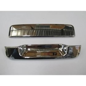 Resim TŞT 2007 - 2012 Mazda Bt 50 Pıck Up - Arka Bagaj Açma Kol Nikelajı Alt Üst 2 Parça Set (Fpı) 