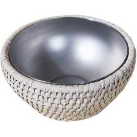 Resim Rattan Yuvarlak Çerezlik 