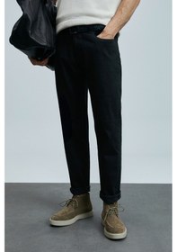 Resim Lufian Jashua Smart Jean Erkek Pantolon Regular Fit Siyah Siyah 111200211100100 Siyah 