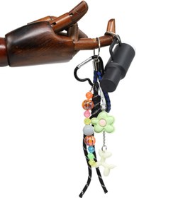 Resim Termos Figürlü Çanta Charm - Siyah 