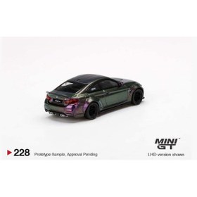 Resim Mini GT 228 BMW M4 1/64 Model Araba 