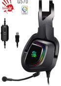 Resim Bloody G570 7.1 Surround Sound Rgb Usb Mikrofonlu Oyuncu Gamer Kulaklık 