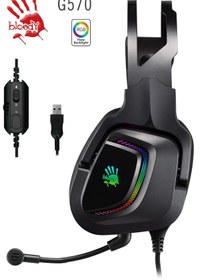 Resim Bloody G570 7.1 Surround Sound Rgb Usb Mikrofonlu Oyuncu Gamer Kulaklık 