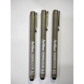 Resim Winsor & Newton Artline 0,1-0,3-0,5 Çizim Kalemi Tek Kullanı Mlık Rapido 