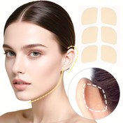 Resim 18/36 Çift Silikon Kulak Destek Etiketleri, Kalınlaştırılmış Silikon Kulak Stickerları, Danslar, Partiler ve Fotoğraf Çekimi için Uygun, Erkekler ve Kadınlar için Yüz Makyaj Araçları 