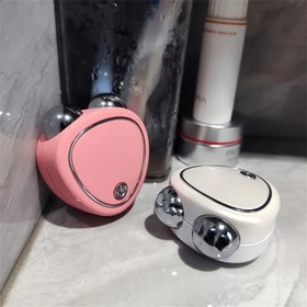 Resim Anında Güzellik 3D Yüz Masaj Rulosu - USB Şarj Edilebilir Lityum Pil ile, Yüz Masajı için Kolay Kullanım, Pembe ve Beyaz Seçenekler, Skincare Hediyesi için Taşınabilir Tasarım, Anneler Günü için 