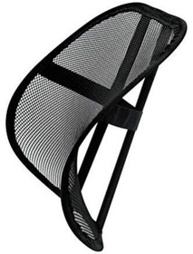 Resim Ortopedik Sırt Bel Minderi Fileli Destlekli Ayarlanabilir Araba Koltuk Sandalye 