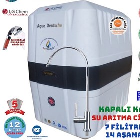 Resim Elegance Beyaz 12 Litre 7 Filitre 14 Aşama Su Arıtma Cihazı 