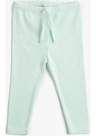 Resim Koton Fitilli Basic Tayt Beli Lastikli Mavi 3smg40023ak 3SMG40023AK671 Mavi 